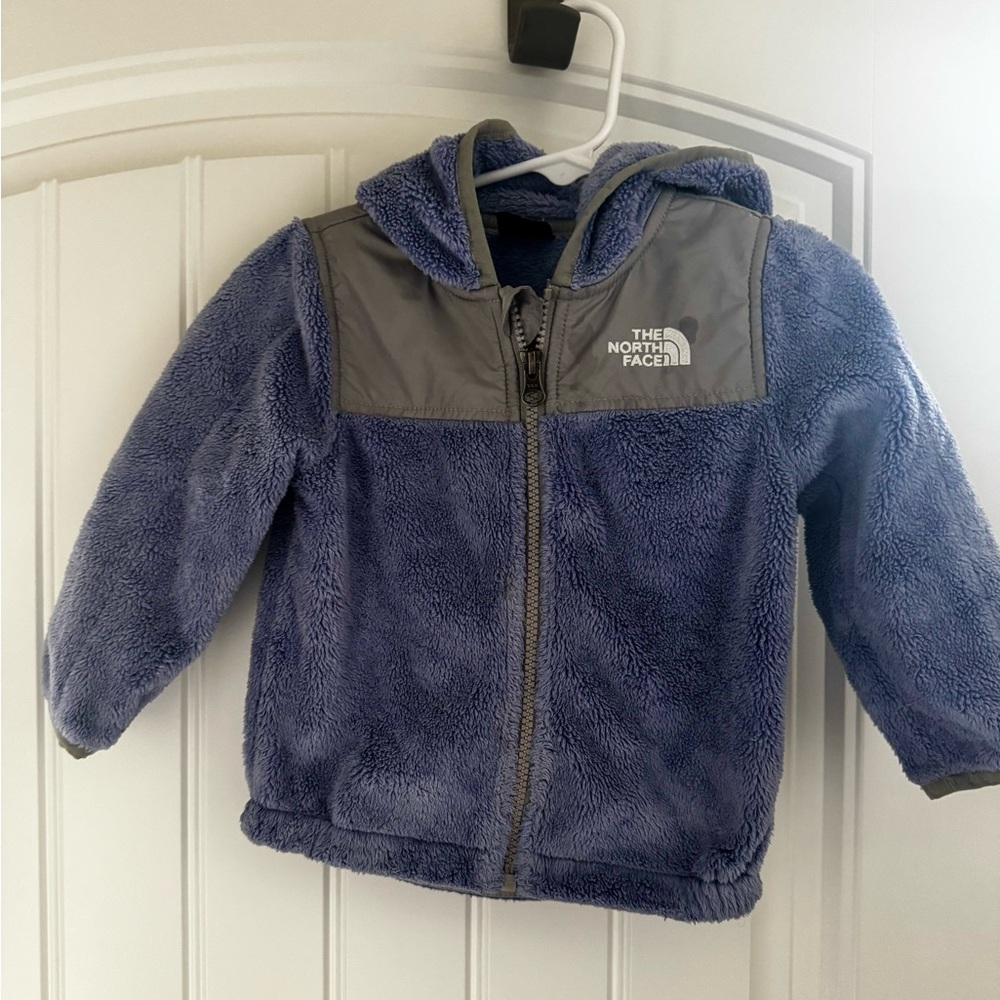 The North Face Kids Plush Hooded Fleece Jacket